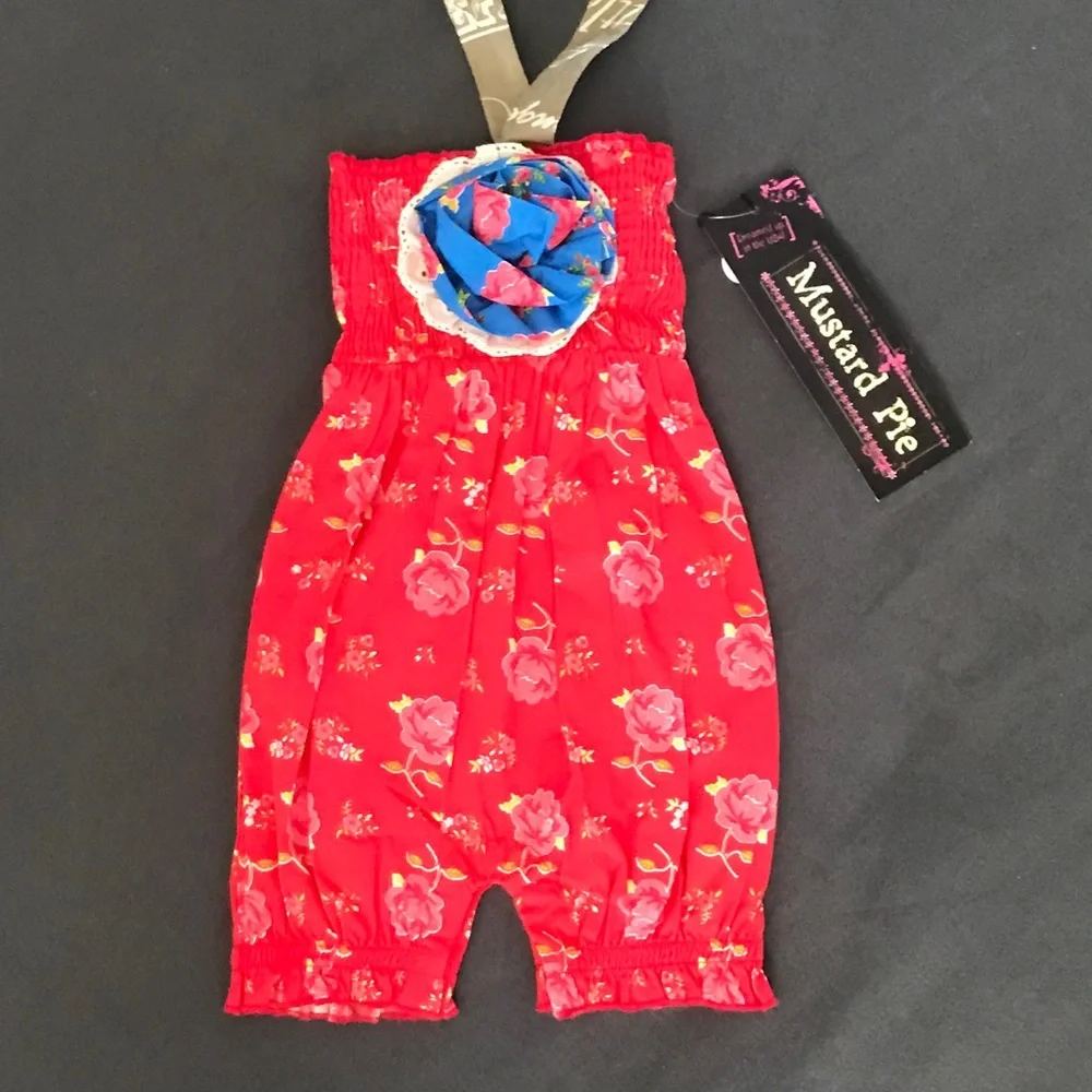 Mustard Pie Fiona Romper TruBlu
